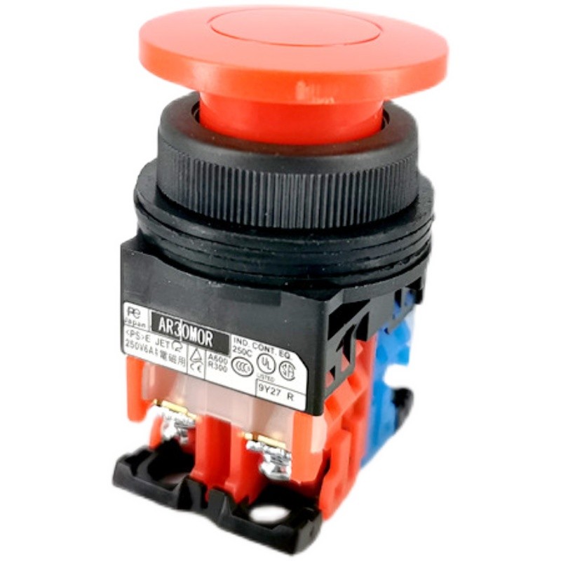 AR30M0R-10G11R/W/S/Y/B/M5R ปุ่มรีเซ็ตเริ่มต้นหัวเห็ด AR22MOR Fuji