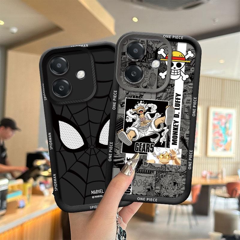 เคสเหมาะสําหรับ OPPO A3 4G, A3 5G, A3x 4G, A3x 5G, A5i, CPH2681, CPH2641, CPH2683, CPH2669, CPH3669 เคสโทรศัพท์ซิลิโคนสไตล์อะนิเมะส่วนบุคคล