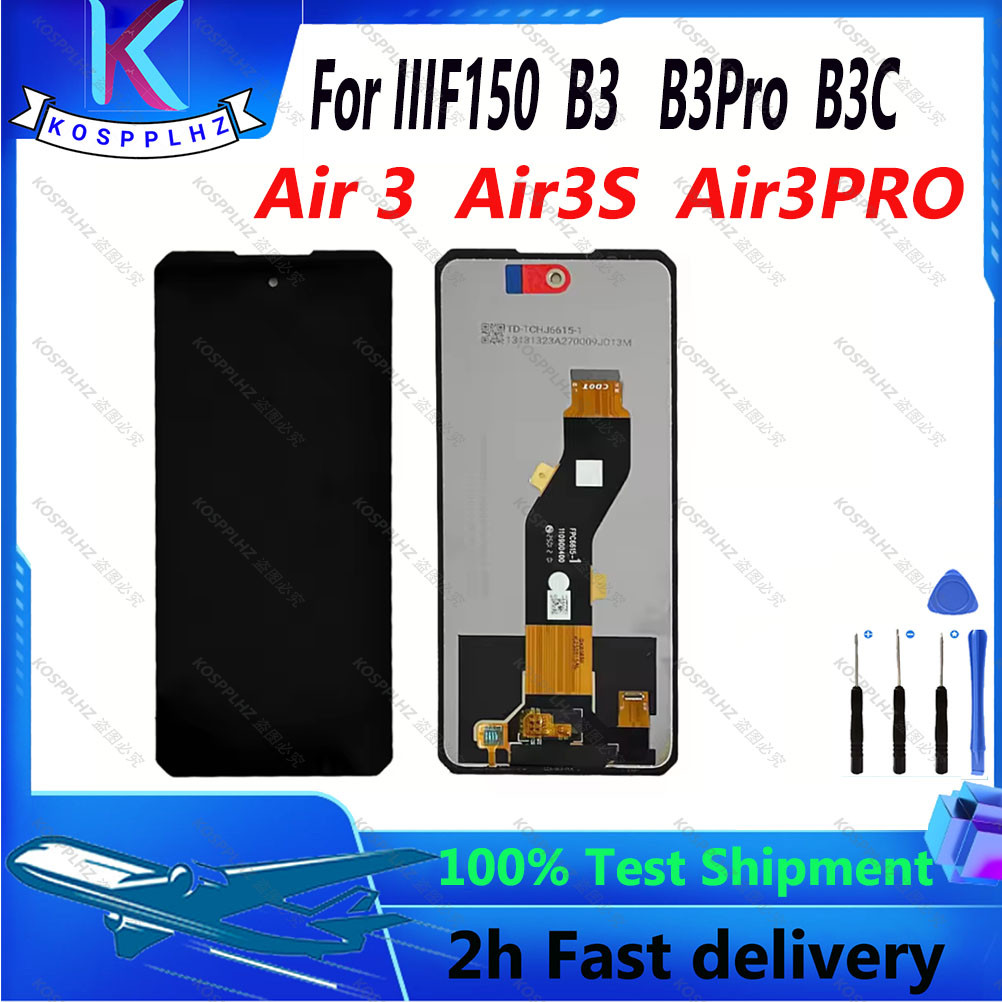สําหรับ IIIF150 Air 3 Air3 S Robust โทรศัพท์ LCD Touch Digtizer Assembly สําหรับ IIIF150 B3 B3 Pro L