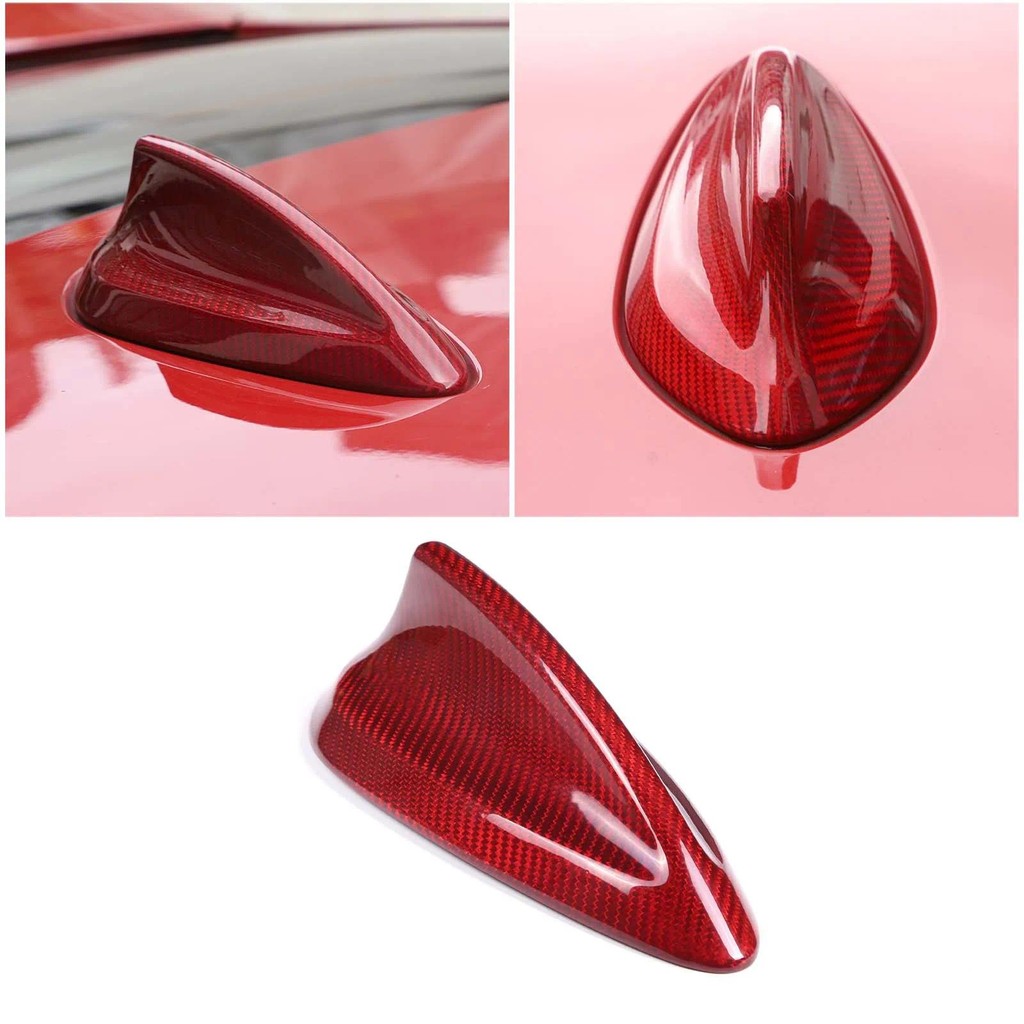 สําหรับ BMW 2 Series/3 Series/4 Series/ใหม่ 5 Series/M2/M3/M4 Radome อะไหล่รถยนต์คาร์บอนไฟเบอร์จริงห