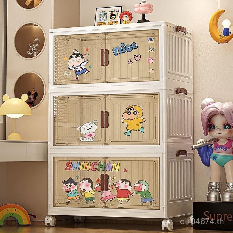 Multi-Layer Locker Simple Locker ในครัวเรือนติดตั้งพับหลายชั้นตู้ขนมขบเคี้ยวตู้ห้องนอน Cab