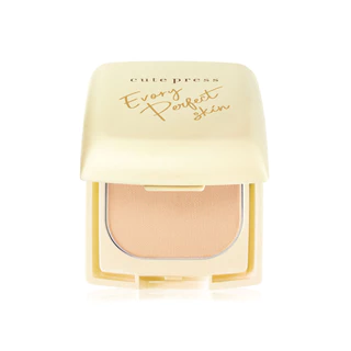 Cute Press Evory Perfect Skin Plus Vitamin E Foundation Powder 5g #P2คิวท์เพรส แป้งผสมรองพื้น สูตรปราศจากน้ำหอม ขนาด...