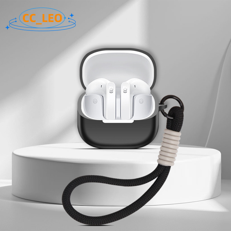 for Baseus BS1 Case Silicone Soft Case Cute Lanyard Suitable for Baseus BS1 Shockproof Shell Protect