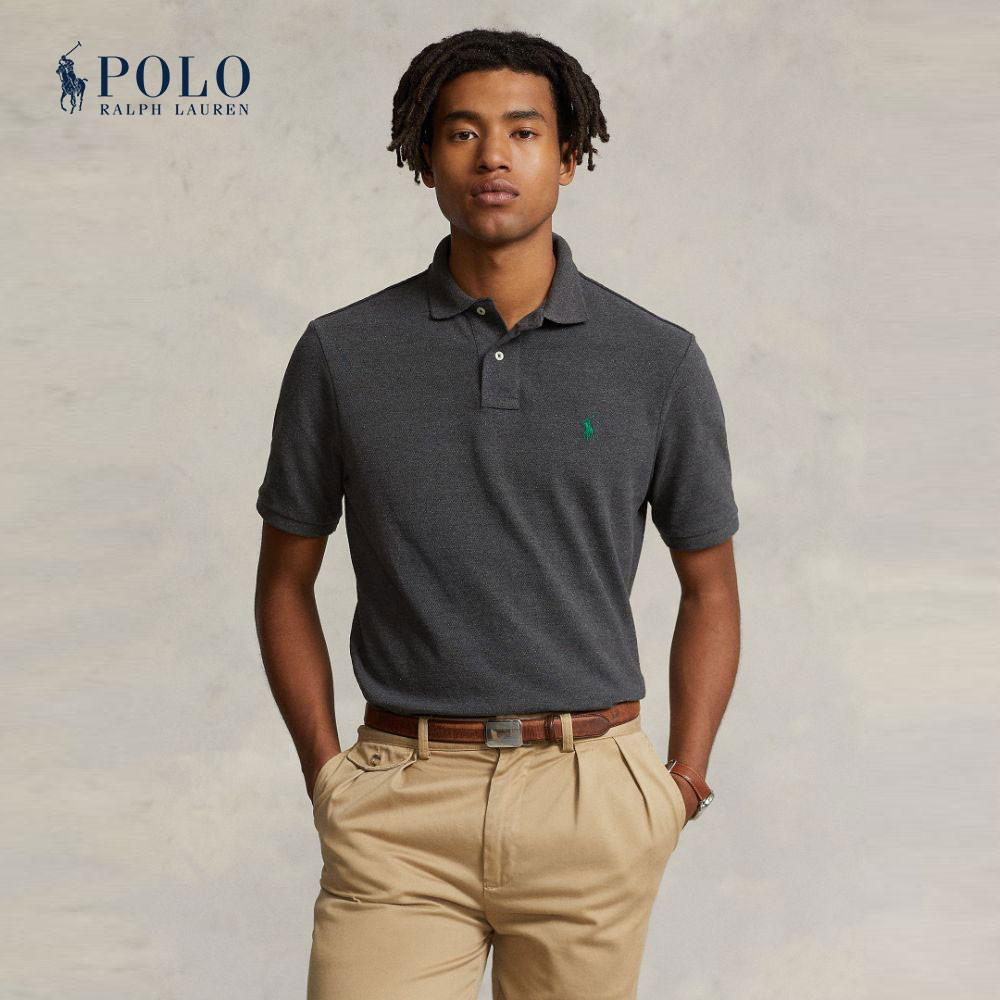Polo Ralph Lauren POLO เสื้อโปโล รุ่น MNPOKNI1N820484 สี 020 GREY