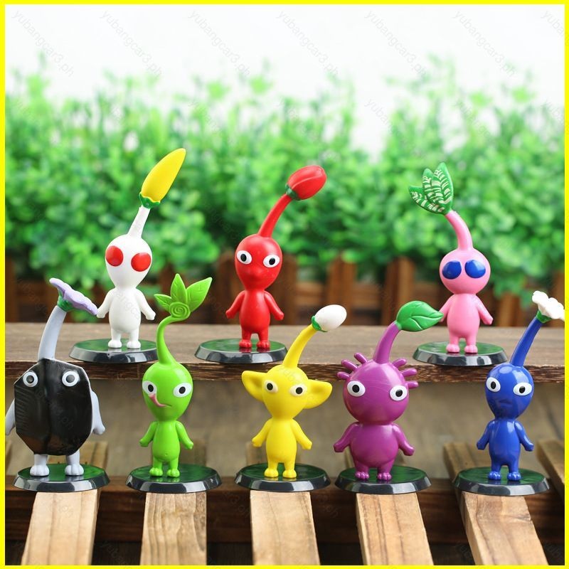 YB3 8pcs Soni Pikmin Action Figure ของขวัญสําหรับเด็กเกมคอลเลกชันการ์ตูน Pikmin ตุ๊กตาของเล่นสําหรับ