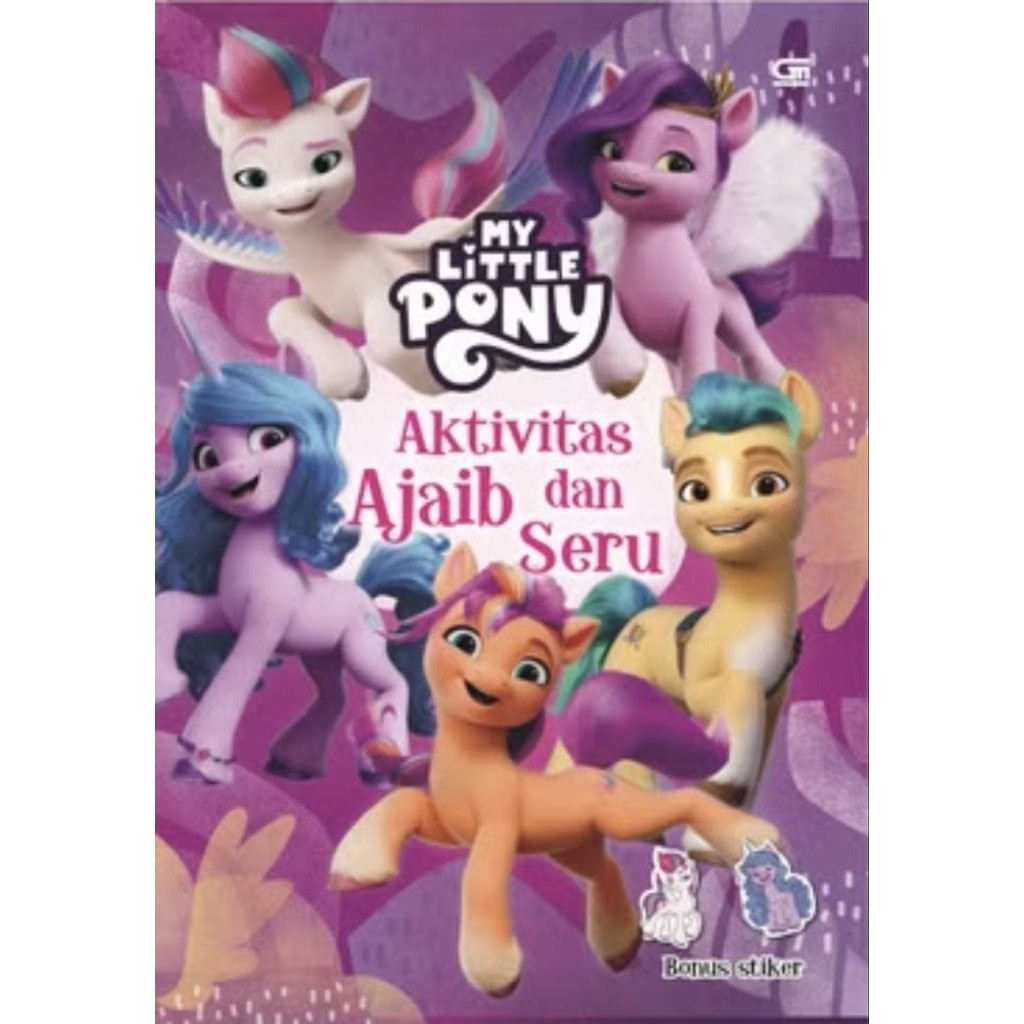 หนังสือเด็ก TKK88 My Little Pony: หนังสือกิจกรรมเวทมนตร์และสนุก! - ฮาสโบร นานาชาติ Inc
