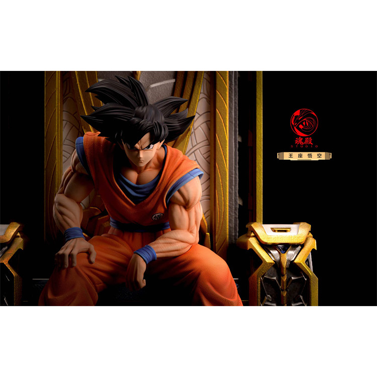 [Double Billage Free Bonus] Monkey gk Soul Palace Throne Series Throne Goku รูปปั้นรูปจํากัด