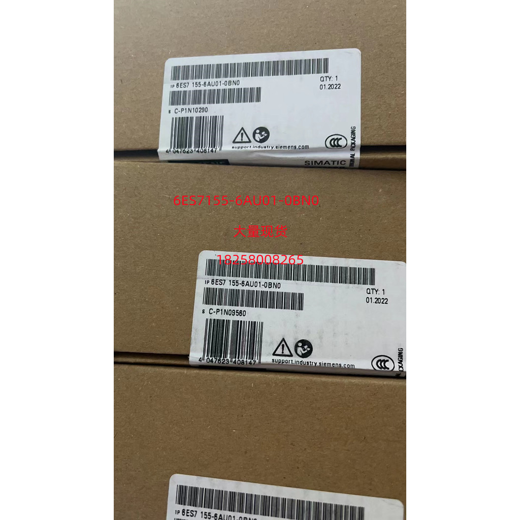 Siemens ET200SP IM155-6 PN โมดูลอินเทอร์เฟซ 6ES7155-6AU01/6AA01-0BN0 เดิม