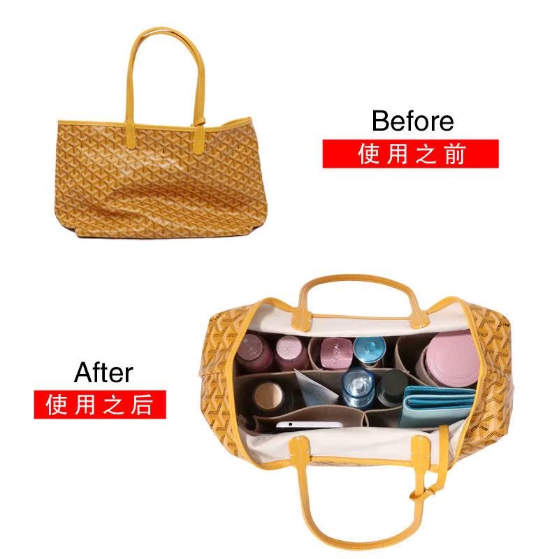 กระเป๋า tote สตอร์เรจขนาดใหญ่ Goyard สำหรับแมมมี่และใช้เก็บของได้อย่างเป็นระเบียบ