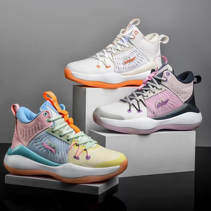 Curry 9 รองเท้าบาสเก็ตบอลผู้ชาย Anti-Wu 2 Lightning Ultra-Light 18 Harden Wiggins 13 ลมใบมีด Crazy S