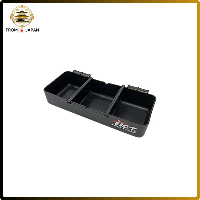 TICT Option Tray - Black, Dimensions: Internal W18 x D7.5 x H3 cm, Ideal for Organizing Small Items