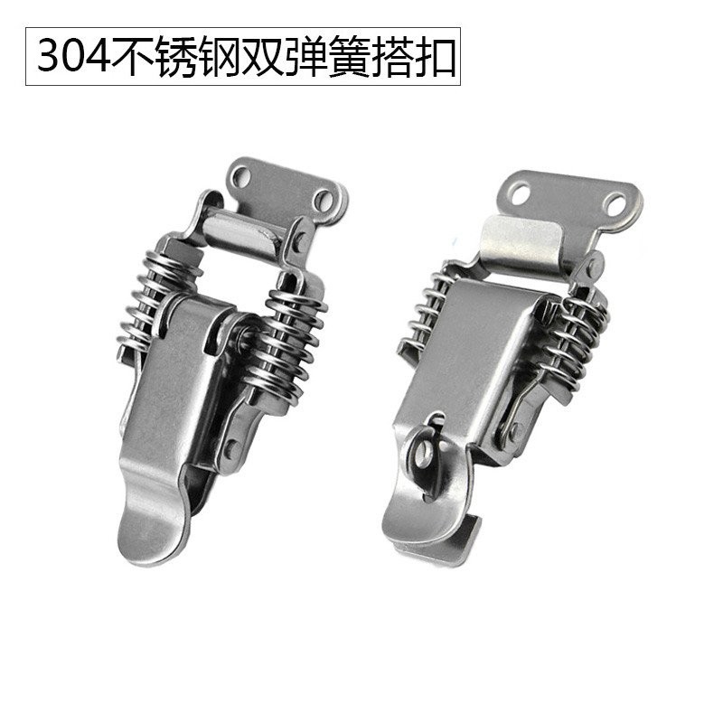 ล็อคสแตนเลส 304 ยอดนิยม PKBS1/2 หัวเข็มขัดสปริง HHPSF61/2/3/4 ความตึงเครียด DKD-1/2 หัวเข็มขัดกล่อง