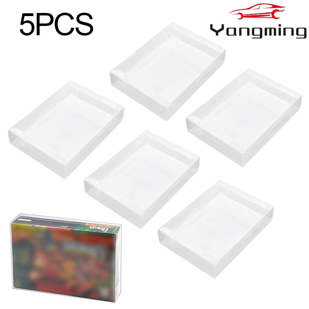 YANGMING ตลับหมึกสําหรับ SNES Game Card Storage Protector สําหรับ N64