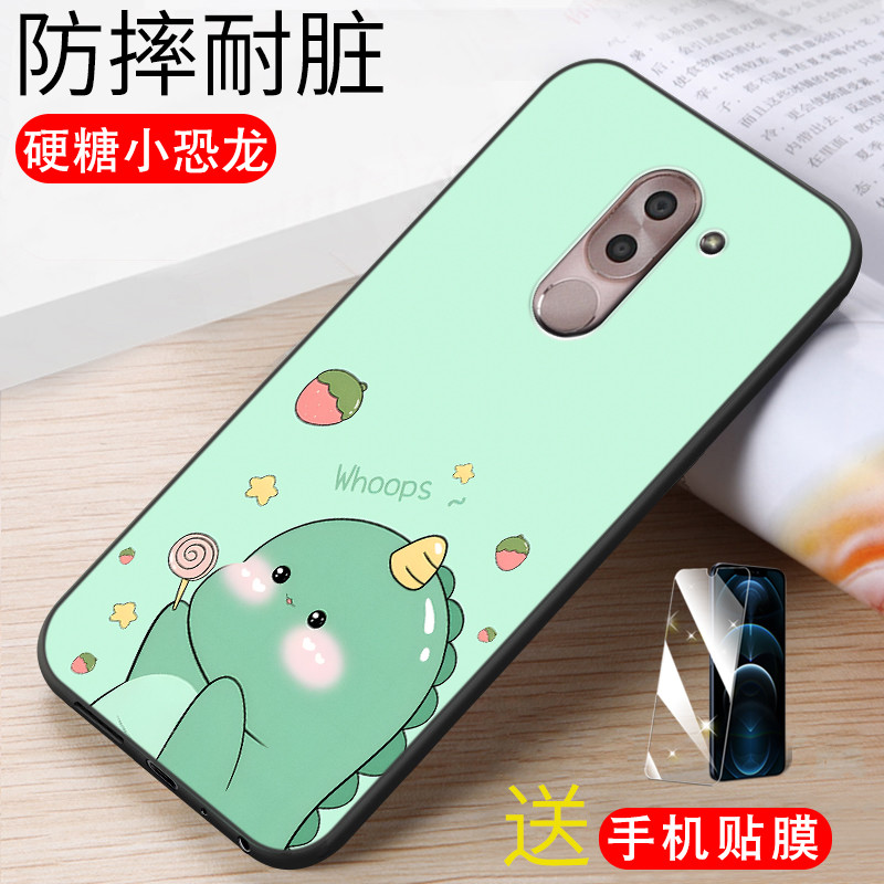 Huawei Honor Play 6x เคสโทรศัพท์ยางนุ่มการ์ตูน bln-al20 ผู้หญิง Frosted a140 เคสป้องกันเหมาะสําหรับ 