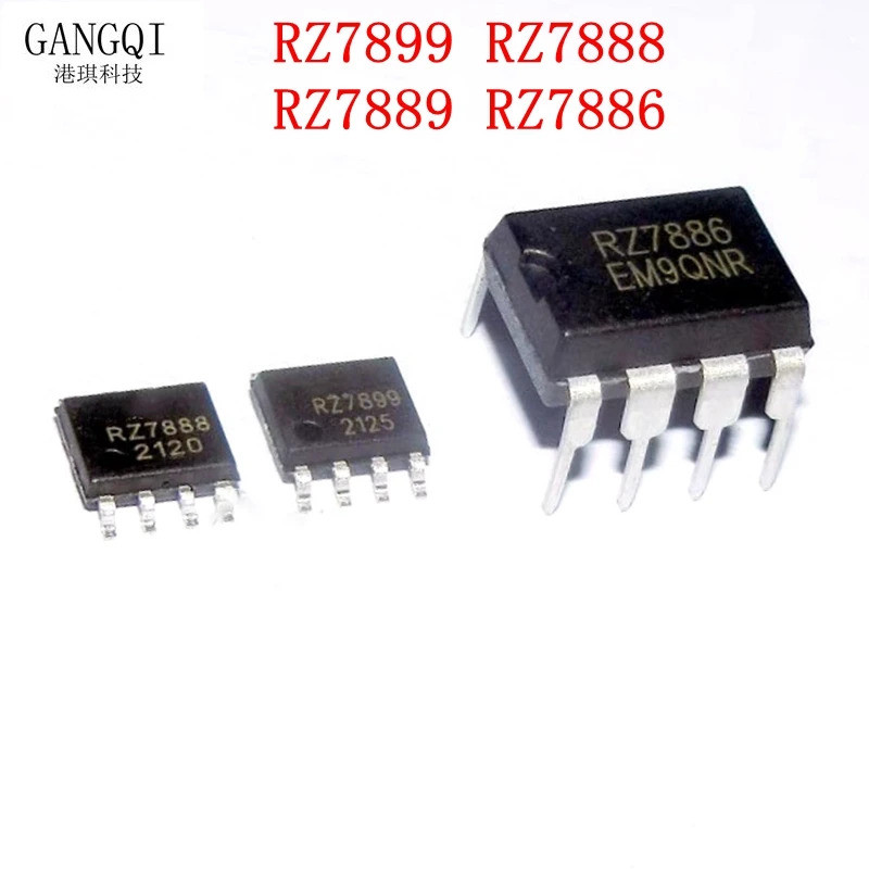 5 ชิ้น/ล็อตใหม่ RZ7899 RZ7888 RZ7889 SOP-8 RZ7886 DIP8 Bidirectional DC มอเตอร์ขับรถ circuit ในสต็อก
