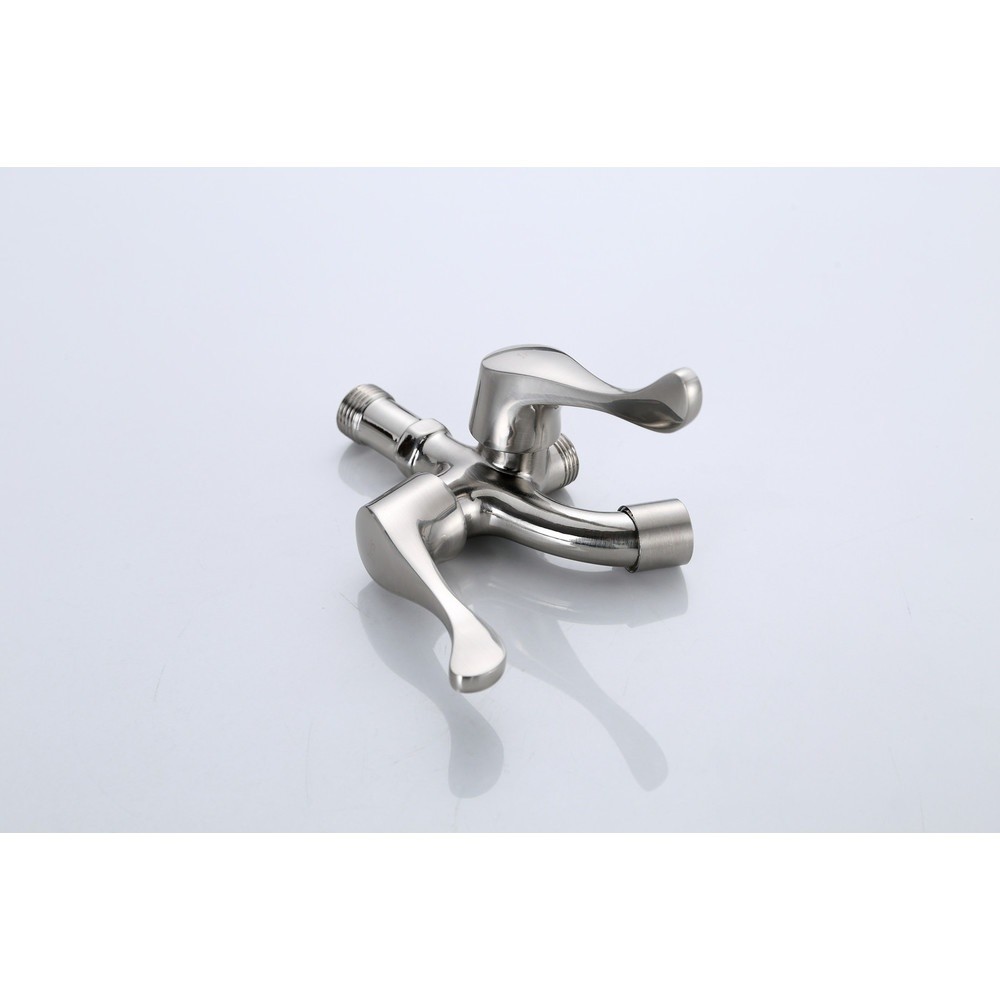 LOCAL789 Iris ก๊อกล้างพื้น 2 ทาง รุ่น GBH-LT1736 ขนาด 12.5x10.6x10.4ซม. สีสแตนเลส ร้านอยู่ในไทย