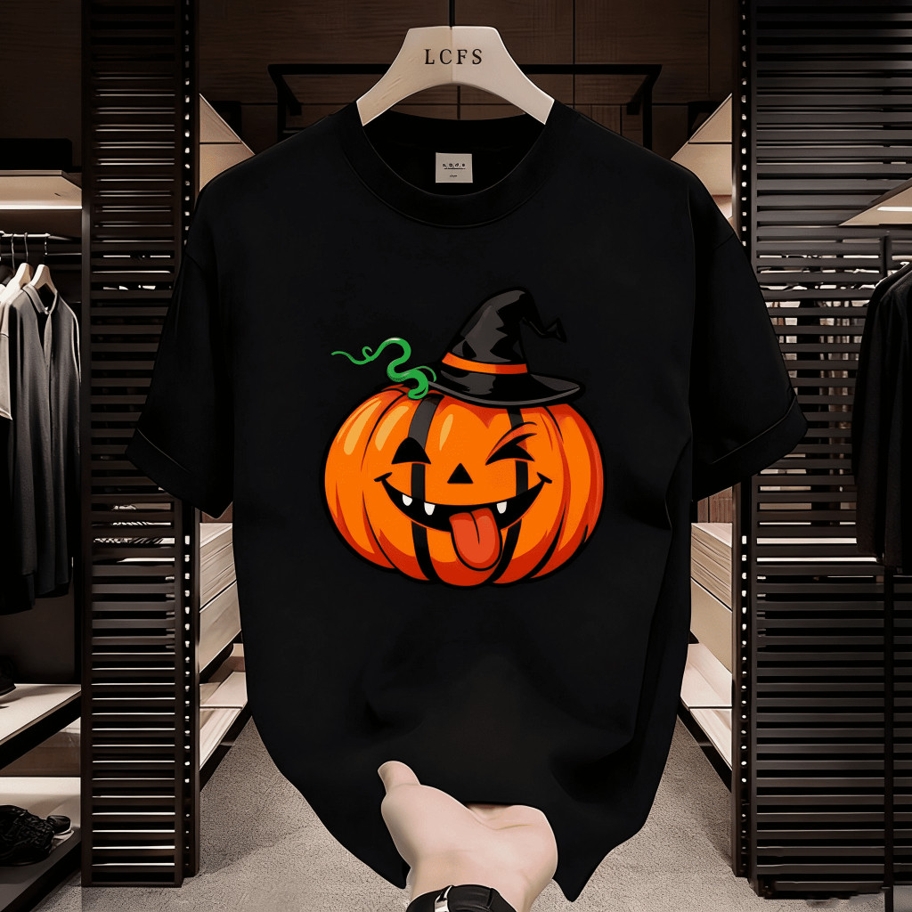 เสื้อยืด distro ผู้ชาย Oversize âHOONEYBEE - เสื้อยืด HALLOWEEN UNISEX CUSTOM HALLOWEEN COSTUME T-SH