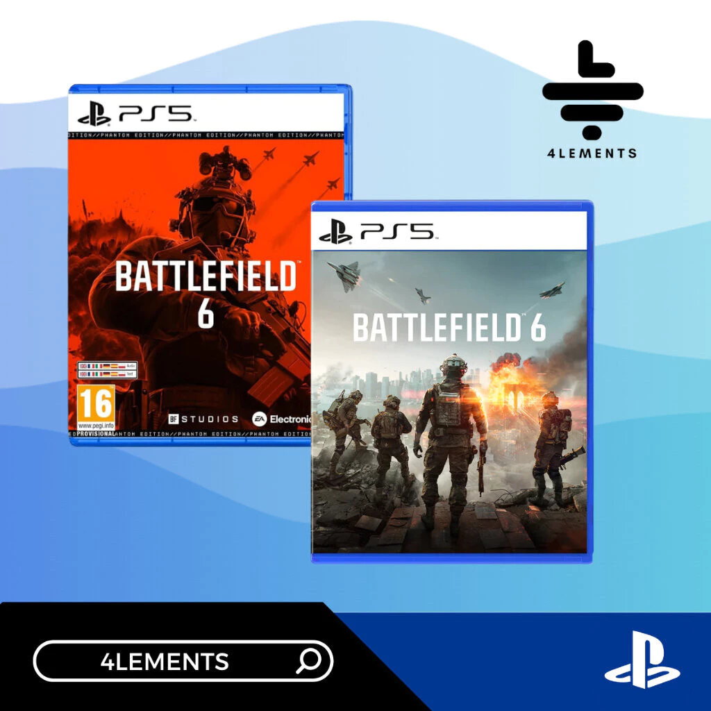(พร้อมส่ง) PS5 BATTLEFIELD 6 STD EDITION (R3/ASIA) (GAME) (ENG) (BY IMMERZIV)