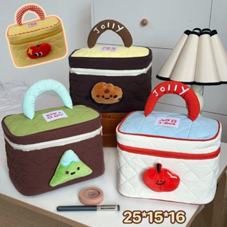 🥑🥑กระเป๋าเครื่องสำอาง แบบพกพา อเนกประสงค์ ความจุขนาดใหญ่ กัน…