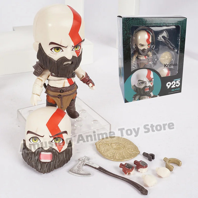 God of War 925 Kratos รุ่น Q PVC Action Figure ของเล่นสะสม