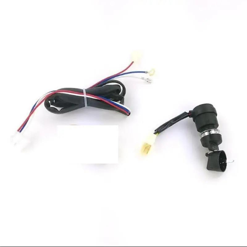 L100 START ON OFF SWITCH KEY CABLE สําหรับ YANMAR L70 L48 KAMA KIPOR ดีเซล 3KW 5KW TILLER ไฟฟ้า STAR