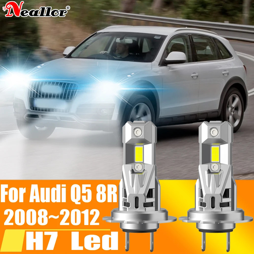 2pcs High Power H7 Led ไฟหน้า Canbus ไม่มีข้อผิดพลาด H18 หลอดไฟรถยนต์ 6000 K แสงสีขาว Moto ไดโอดโคมไ