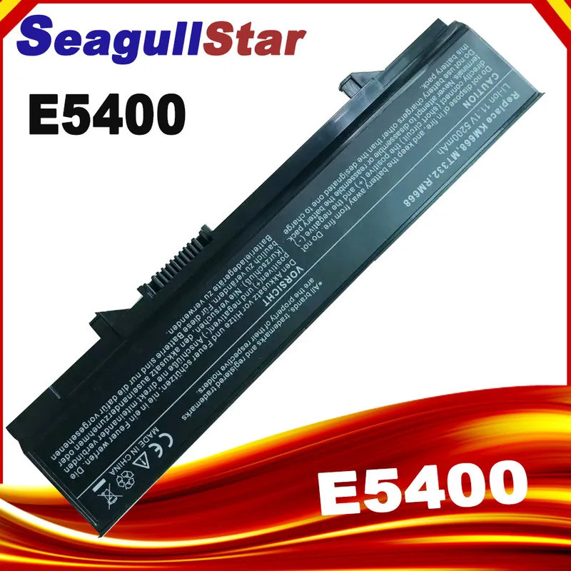 แบตเตอรี่แล็ปท็อปสําหรับ Dell Latitude E5400 E5500 E5410 E5510 KM742 PX644H WU841 Y568H T749D RM668 