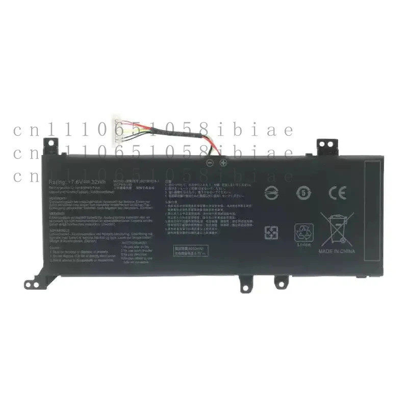 ใหม่ 7.6V 32Wh B21N1818-1 แบตเตอรี่สําหรับ ASUS VivoBook 15 X512FA X509FB A509FA A409FL F509FJ X509U