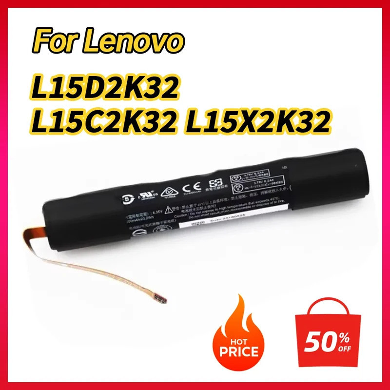 100% ใหม่ L15D2K32 L15C2K32 L15X2K32 แบตเตอรี่แล็ปท็อปสําหรับ Lenovo YT3-X90L X90M X90F X90Z