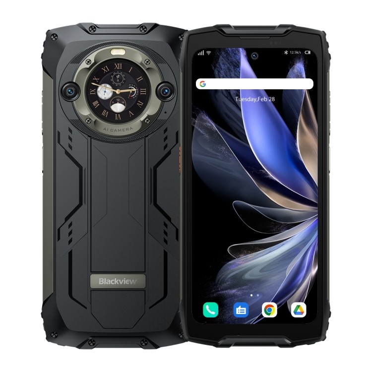 Blackview BV9300 Pro, IP68/IP69K/MIL-STD-810H, 6.7 นิ้ว + 1.32 นิ้ว Android 13 MediaTek Helio G99 Oc