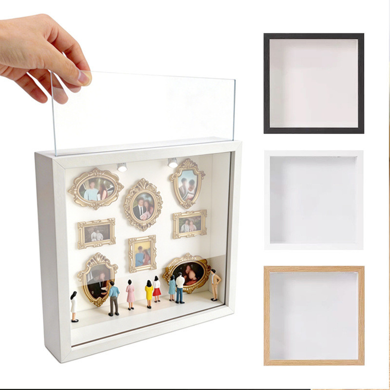 กรอบรูปพิพิธภัณฑ์ DIY Mini Museum Silhouette Box Mini Museum Silhouette Box
