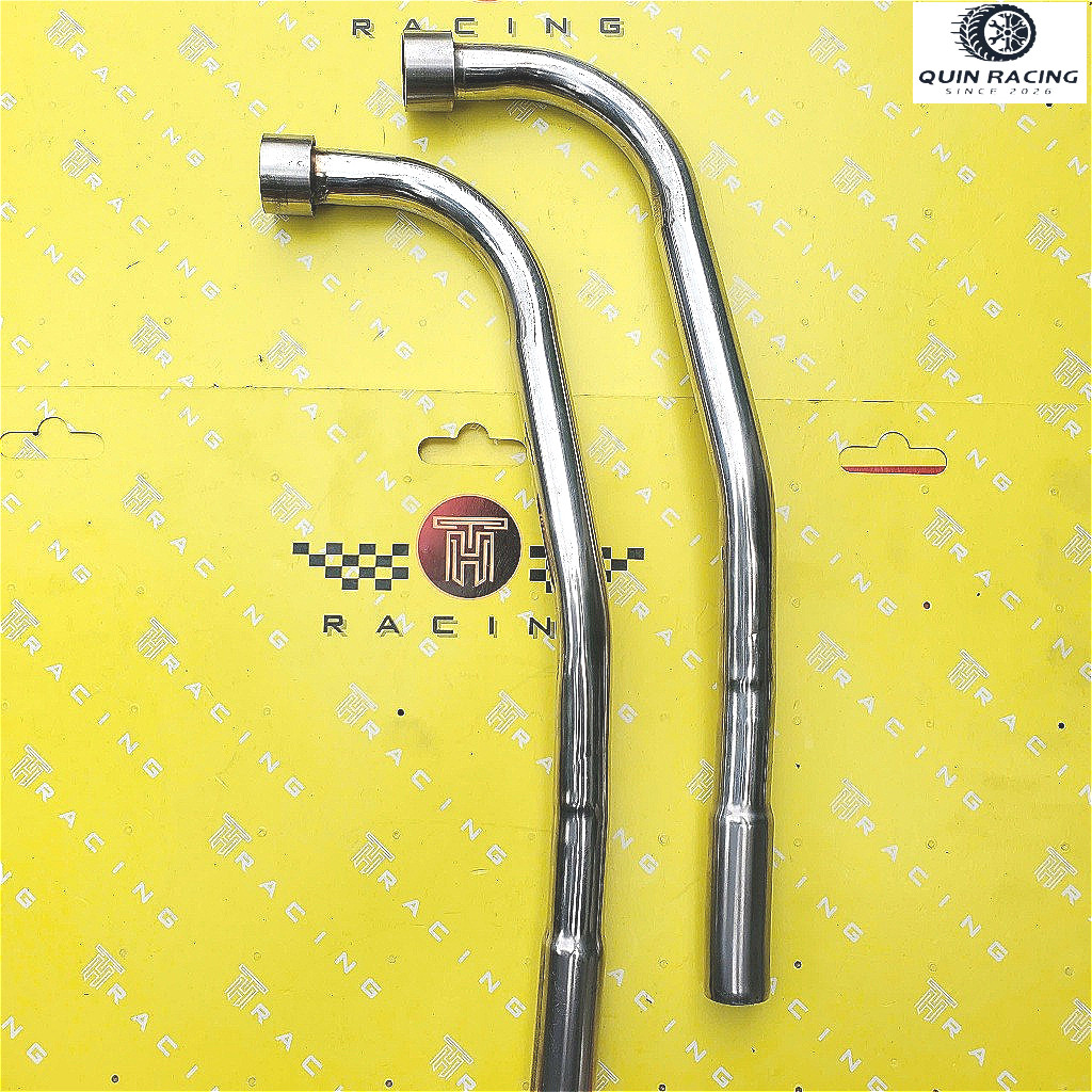 (IN21) 201 RS Stainless Steel Muffler - ขนาด 22mm ใช้สําหรับท่อไอเสีย zJn (MS015)