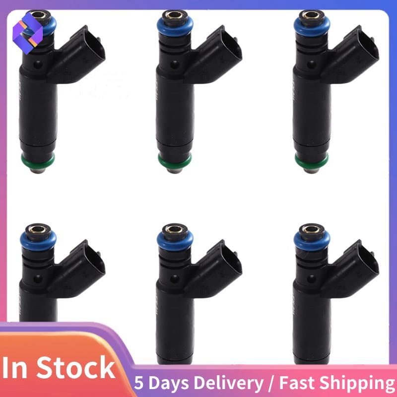 6pcs หัวฉีด 1F2E-B4A 1F2EB4A สําหรับ & Mercury 3.8L V6 1999-2006 อุปกรณ์เสริมรถ