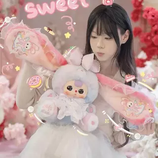 Baby Three เมืองกระต่ายลิลลี่ ของแท้ 100% ตุ๊กตาขนนุ่ม 400% Art Toy ของสะสมยอดฮิต พร้อมส่งจากไทย เก็บเงินปลายทางได้