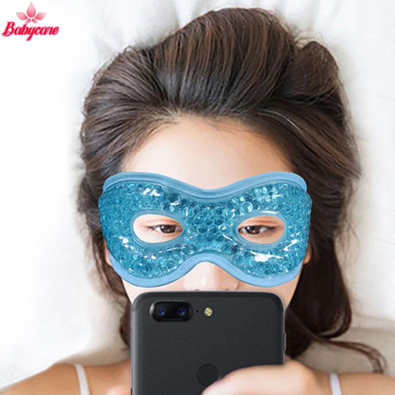 <BYCE-t> Eye Mask Gel Cooling Eye Sleep Mask Ice Coldpress Puffy Eyes Dry Eyes Beauty