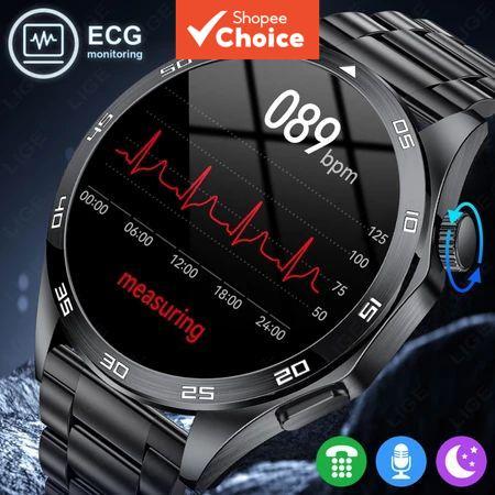 สมาร์ทวอทช์ GT4 Pro รุ่นใหม่ปี 2026 เชื่อมต่อบลูทูธ โทรออก กันน้ํา ติดตามสุขภาพผู้ชาย พร้อมวัดคลื่นไฟฟ้าหัวใจ (ECG)