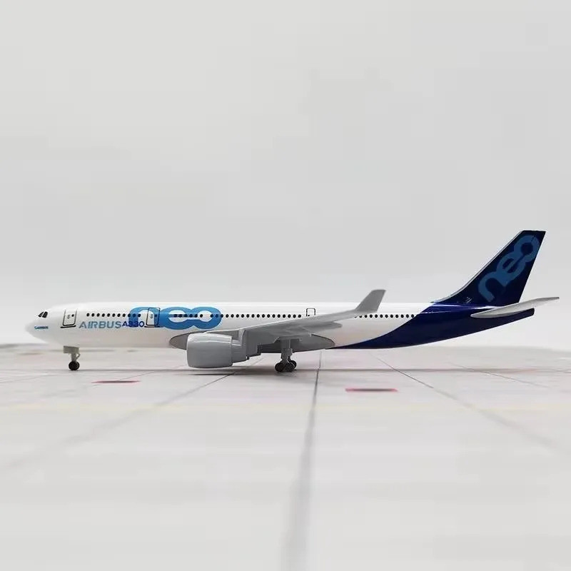20 ซม.Neo Prototype A330 Airbus 330 Airline เครื่องบินรุ่นโลหะเครื่องบินของเล่น Landing Gear
