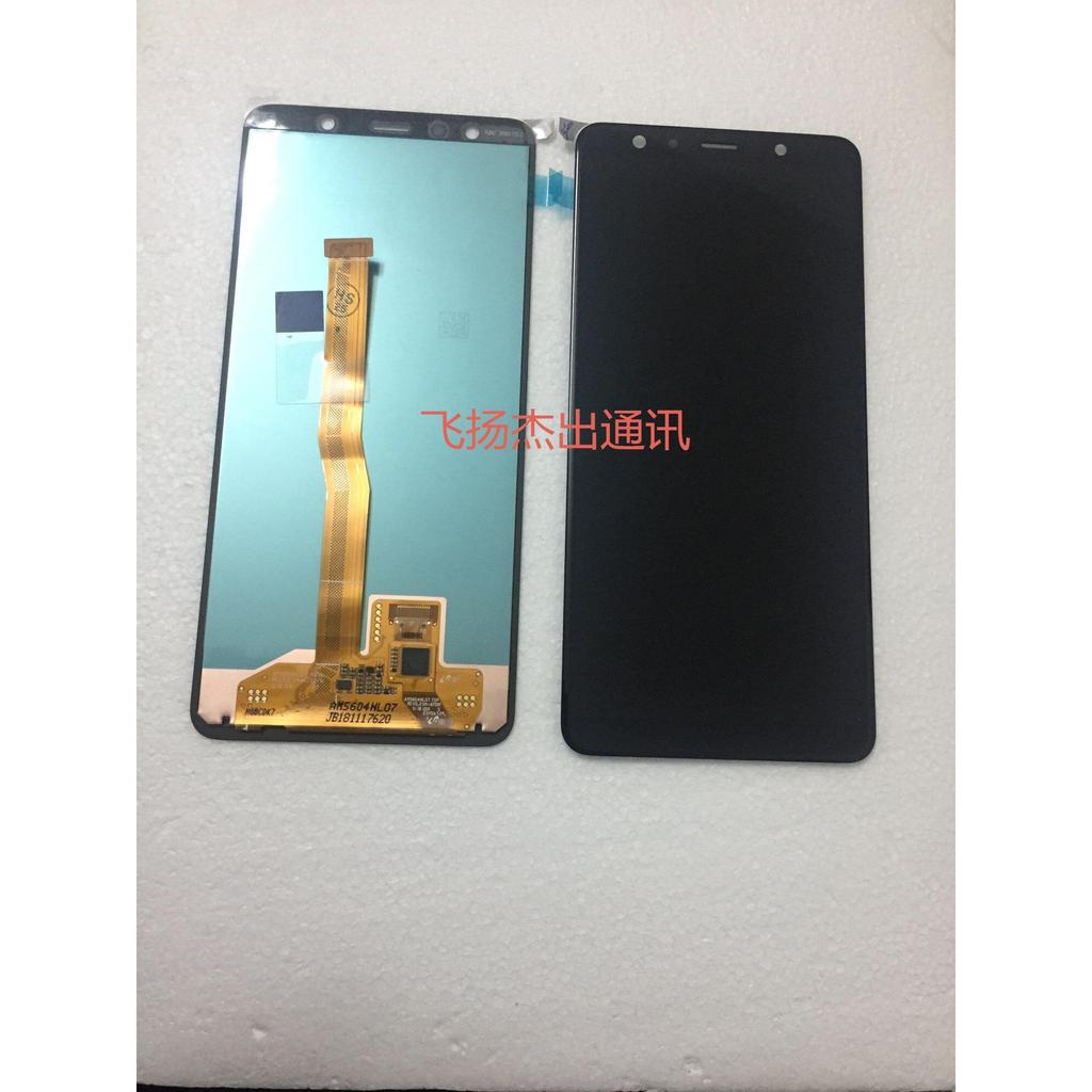 เหมาะสําหรับ Samsung A7 2018 ชุดหน้าจอ A750F ด้านนอกด้านในหน้าจอสัมผัส LCD A7500 จอแสดงผล A750GN