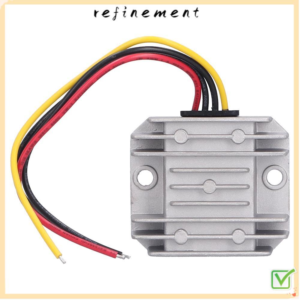 REFINEMENT DC Voltage Converter, 12V ถึง 24V 3A Boost Converter, Stable Output 72W Power Converter โ