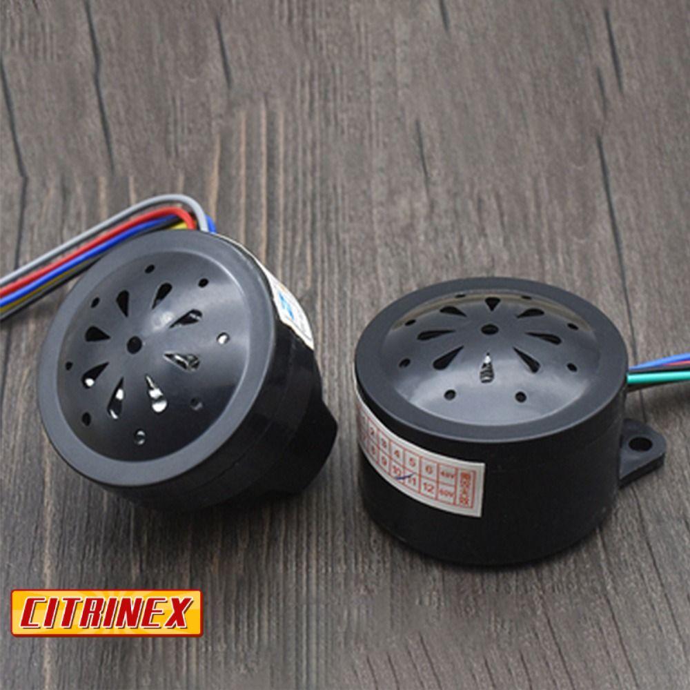 CITRINEX E-bike Buzzer Horn 48V60V แตรป้องกันการโจรกรรมอุปกรณ์เสริมจักรยานไฟฟ้าแตรรถสามล้อ