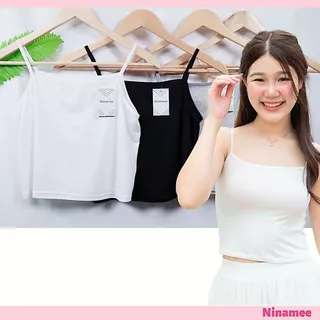 🍒Ninamee S M L XL เสื้อซับในครึ่งตัวคุณภาพดี สัมผัสนุ่ม ใส่ไม่ร้อน ใครชอบใส่เสื้อซับแบบสบายแนะนำจ้า เสื้อทับใน#NN26