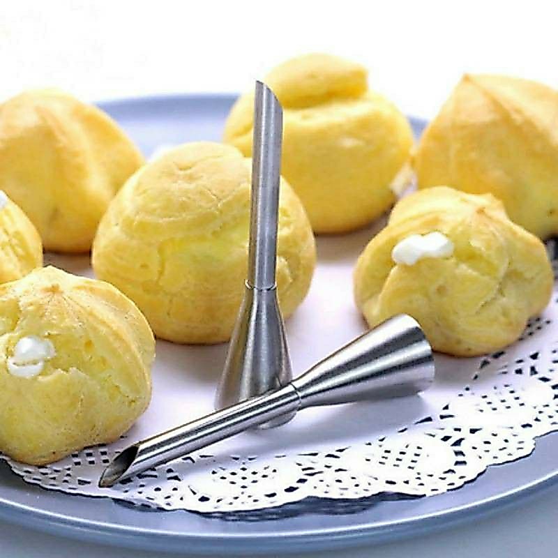 หัวบีบเอแคลร์ หัวบีบไส้เอแคลร์ หัวบีบไส้ขนม บีบครีม
