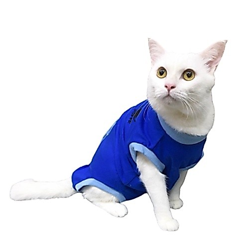 Puppé ชุดแมวผ่าตัดสำหรับแมว เสื้อแมว รหัส PEAC002