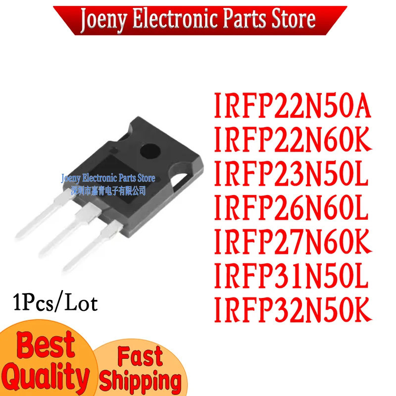 5PCS IRFP22N50A IRFP22N60K IRFP23N50L IRFP26N60L IRFP27N60K IRFP31N50L IRFP32N50K TO-247 Field Effec