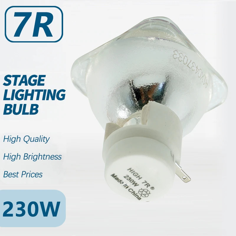 ใหม่ 230W หลอดไฟ 230W หลอดไฟลําแสงมือถือเข้ากันได้กับหลอดไฟ MSD 7R Platinum 7R