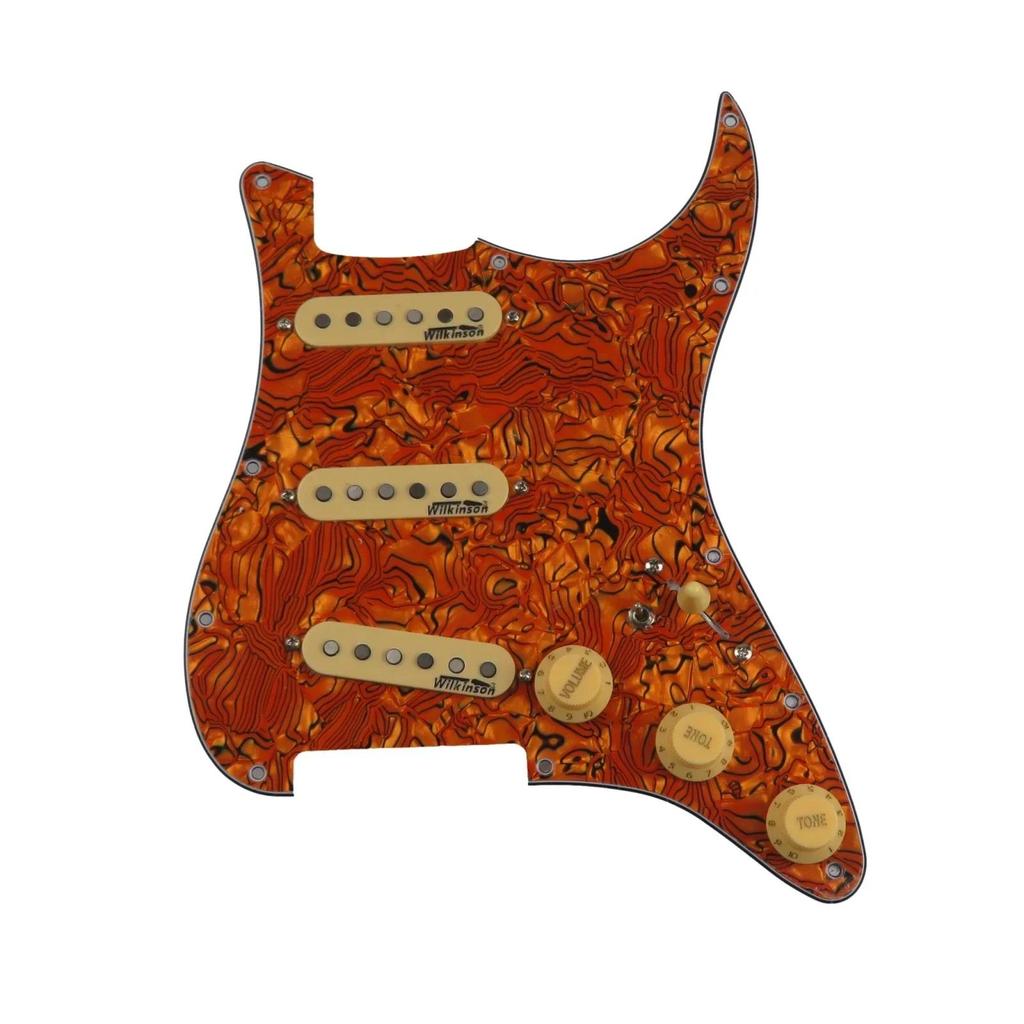 Q-X Music Store-Wilkinson WVS 60s Alnico5 SSS Single Coil Guitar Pickups 7-Way type โหลดเต็ม pickgua
