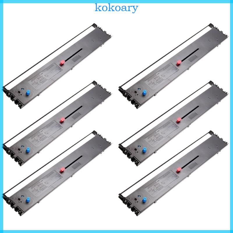 KOK 6 ชิ้นเครื่องพิมพ์ริบบิ้นสําหรับ OKI5860SP OKI5660SP OKI8660 Ribbon Holder