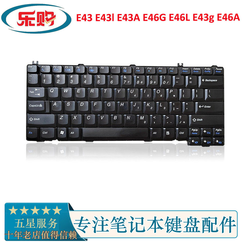 เหมาะสําหรับ Lenovo E43 E43l E43A E46G E46L E43g E46A แป้นพิมพ์โน้ตบุ๊ค