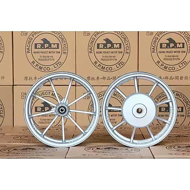 [คลังสินค้าพร้อม] Jog90 JOG50 JOG50 JOG50 WISP RSZ ดัดแปลง 9 Claw Rim Steel Rim Wheel Hub ล้อหน้า 10 แกน