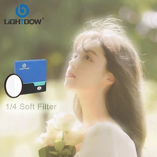 Lightdow Soft White Filter - ฟิลเตอร์เลนส์นุ่มสีขาว 1/4 สําหรับ 49-82 มม. สร้าง Dreamy Portraits & Landscape